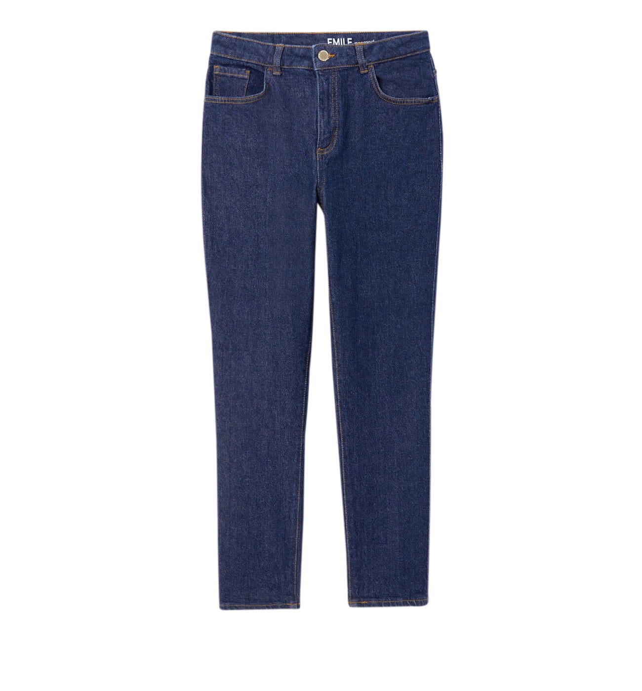 EMILE high-waist skinny jeans - Rinse denim
