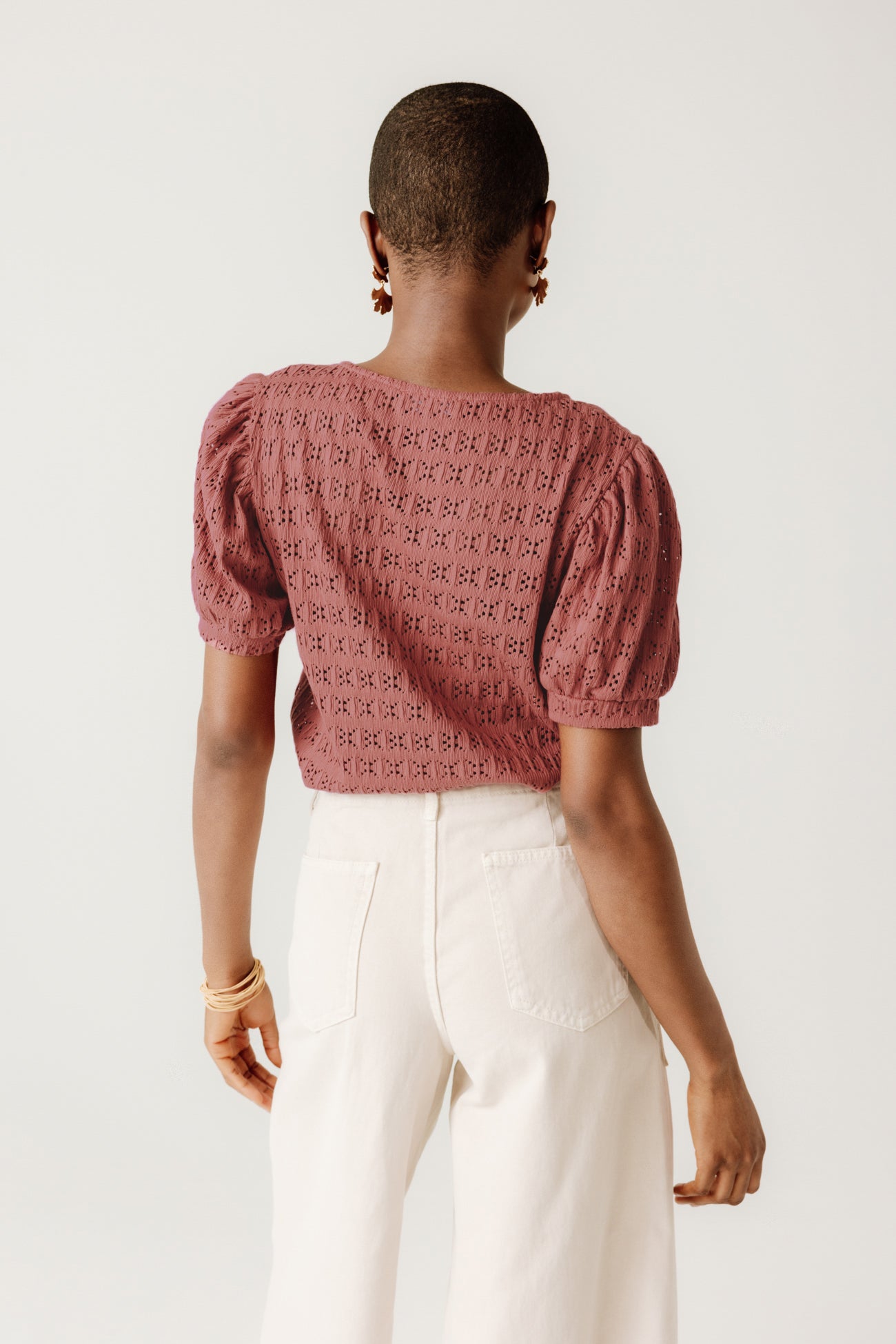 Openwork top - Black