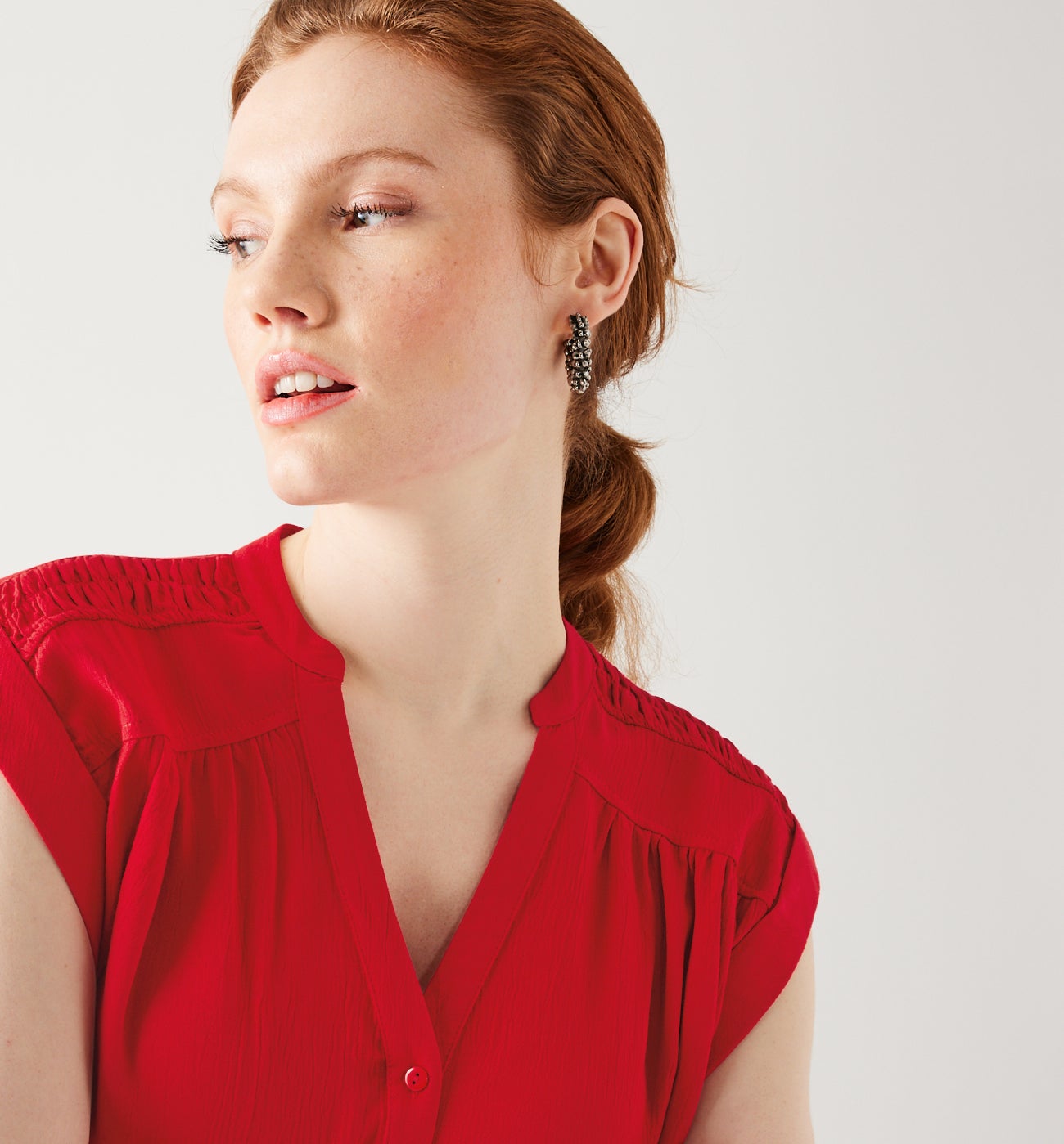 Plain shirt - Black print