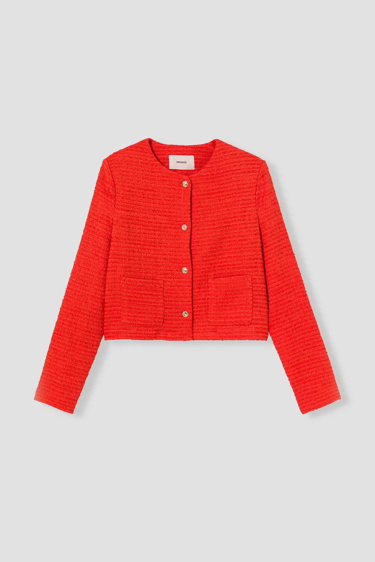 Short tweed jacket - Red
