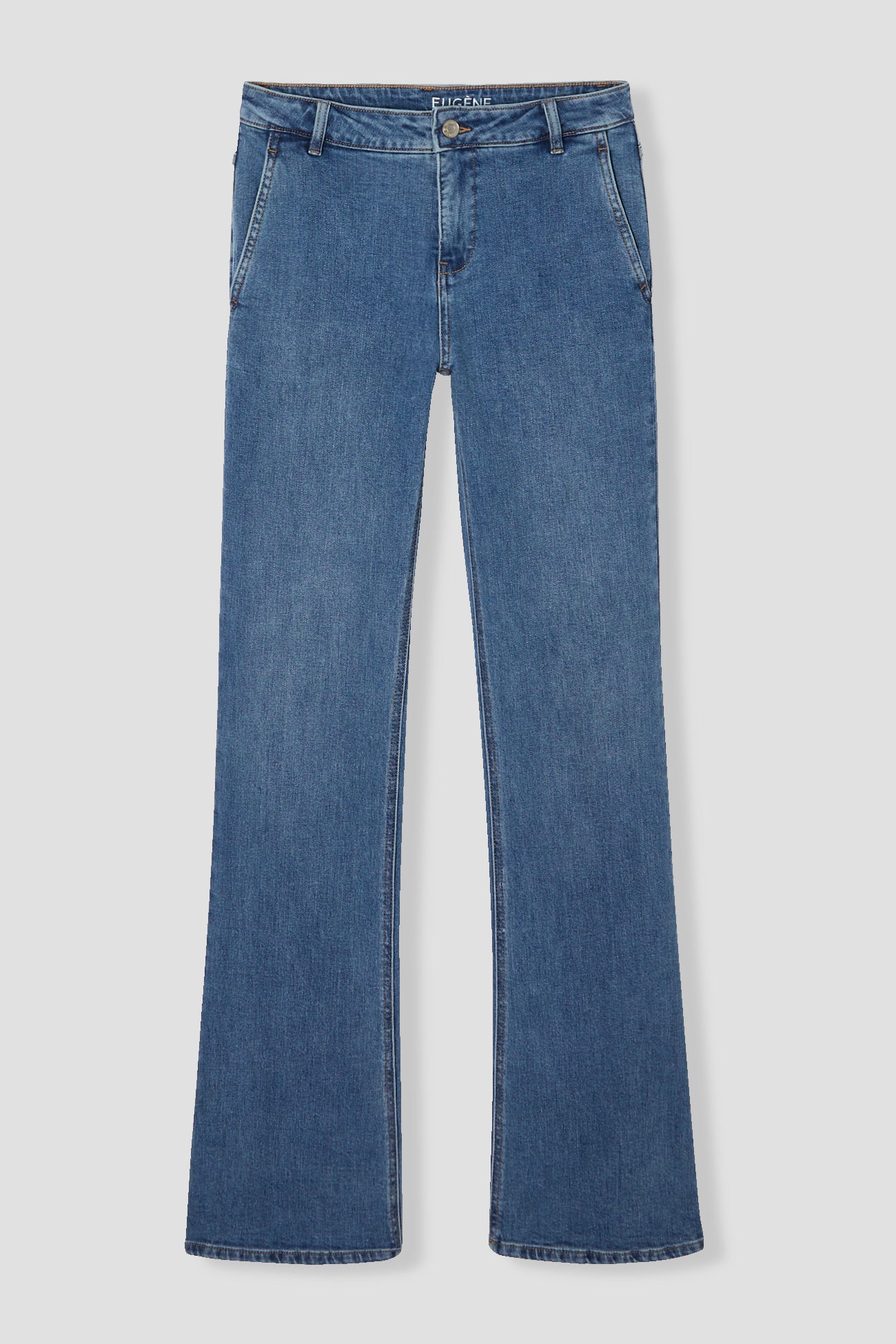 EUGENE flared jeans - Medium denim