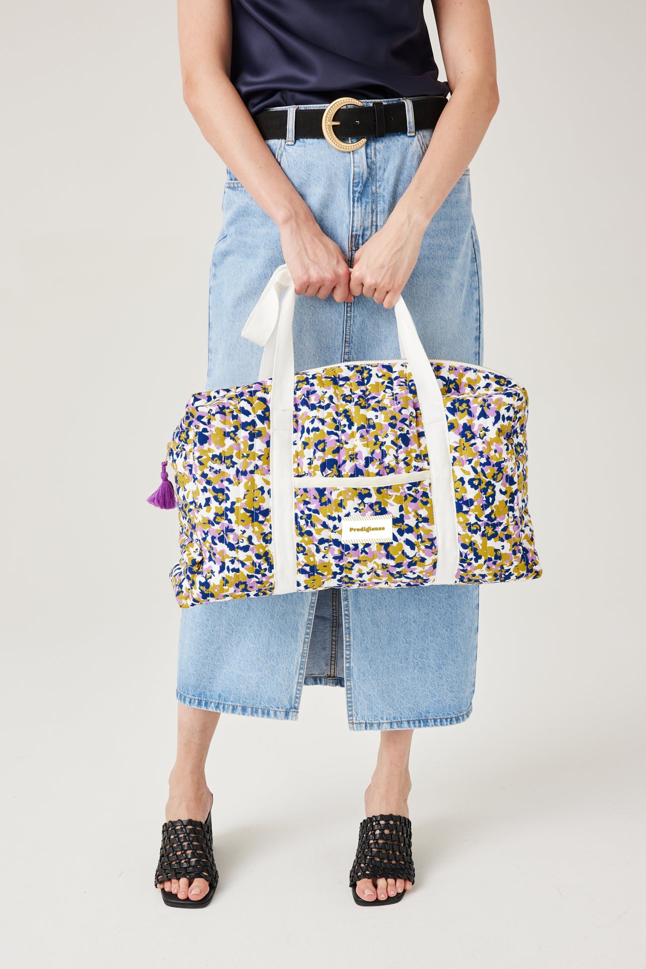 SUZON sewing bag kit - Black print