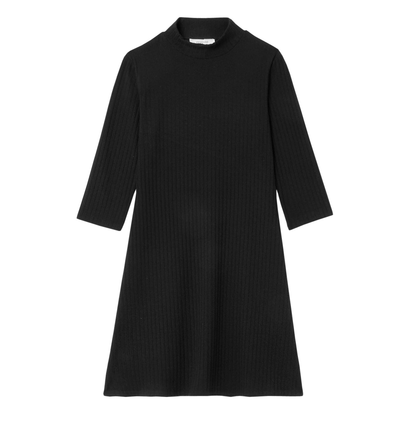 Plain jersey dress - Black
