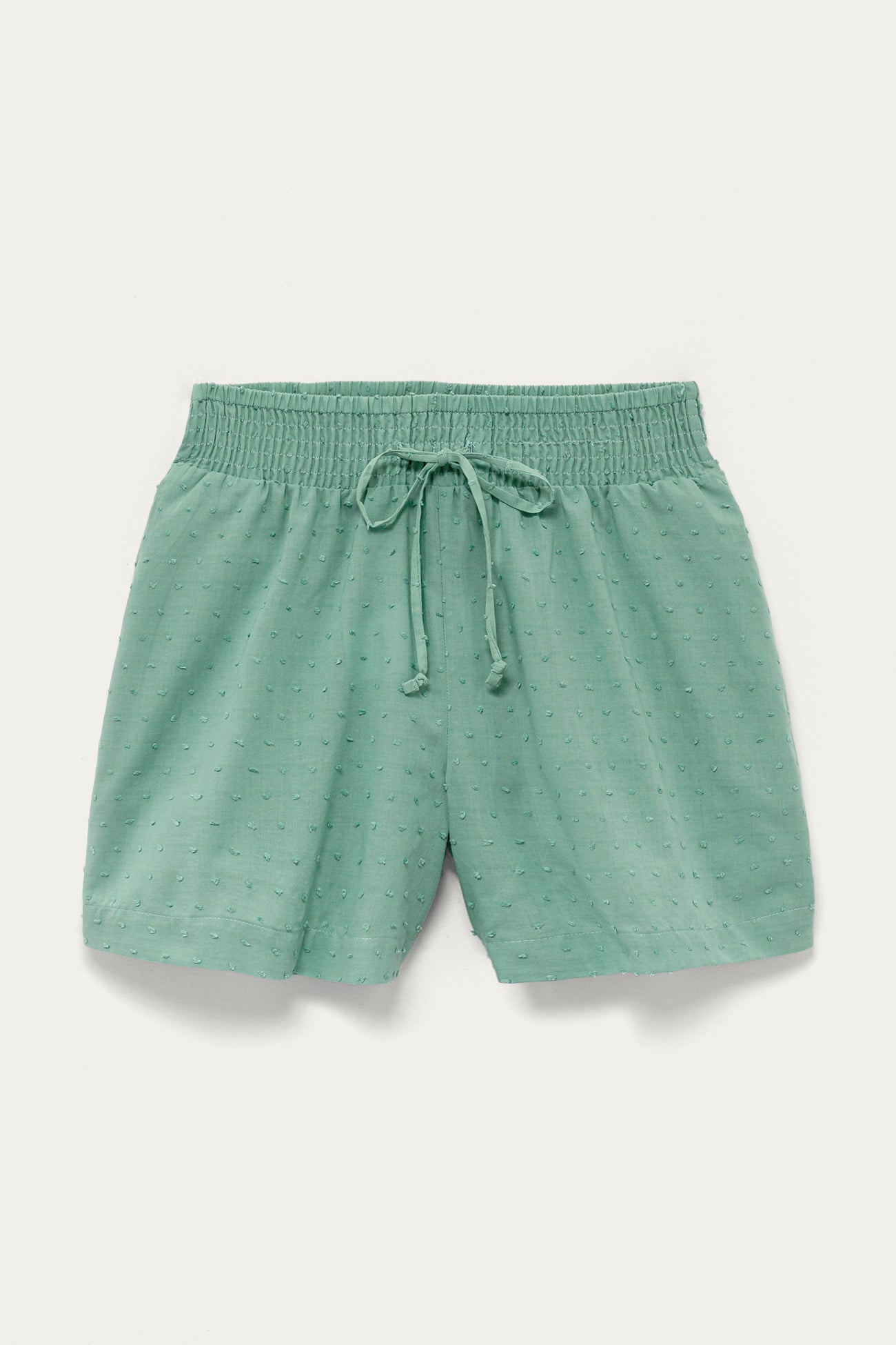 Plumetis shorts - Ecru
