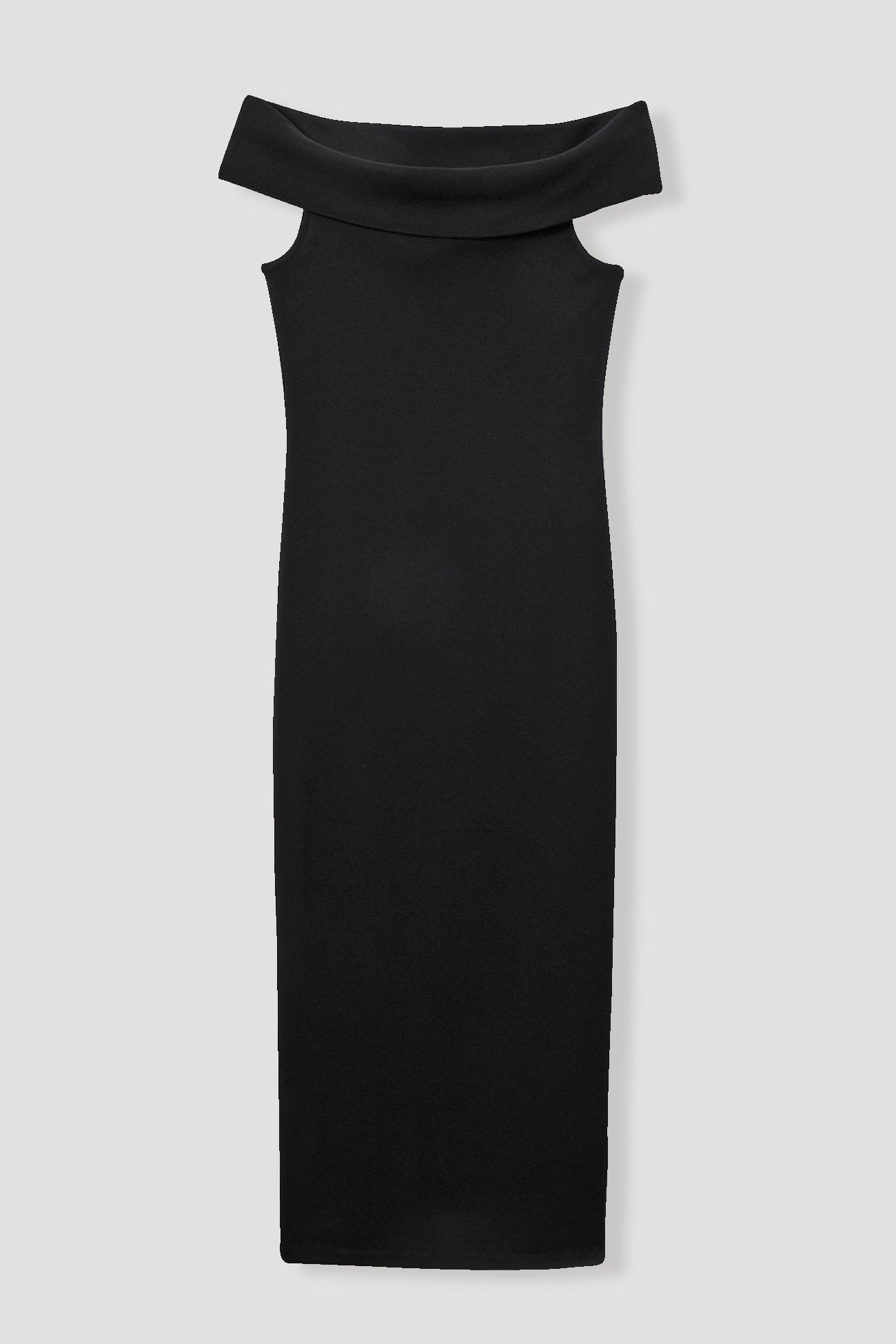 Bardot neckline top - Black