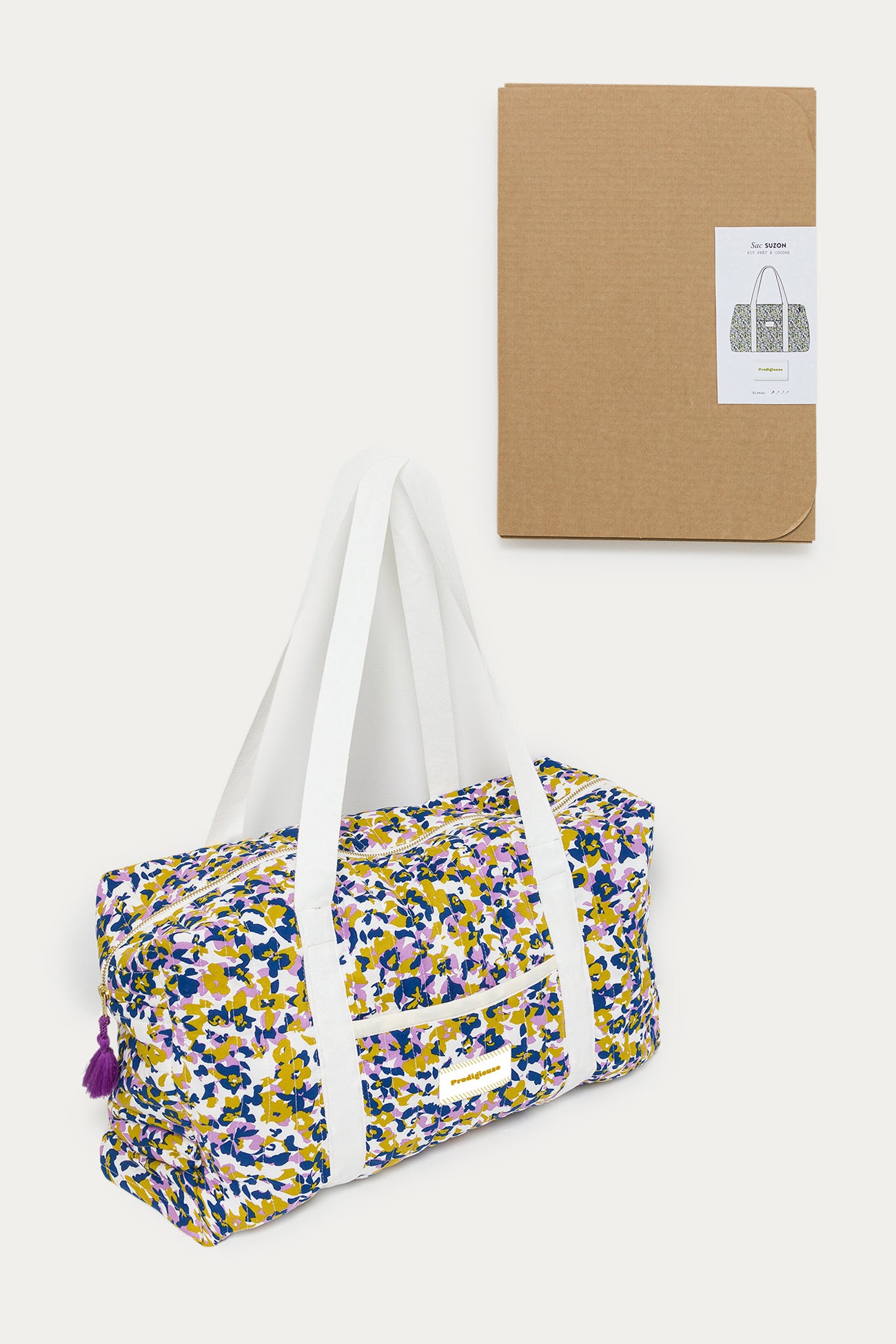 SUZON sewing bag kit - Black print