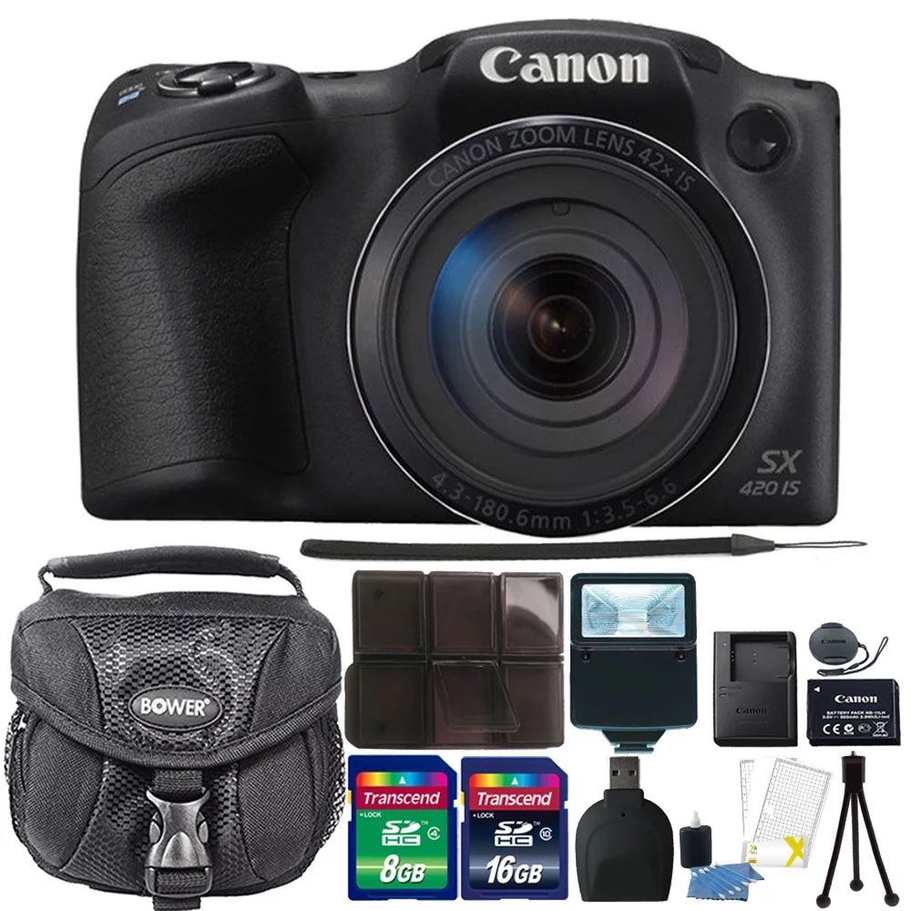 Canon PowerShot SX420 IS BuiltIn WiFi with NFC 20MP Digital Camera