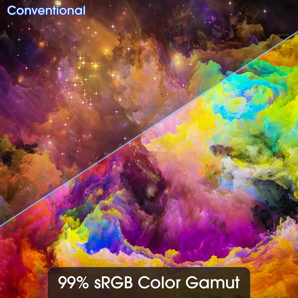 Sceptre Curved 24.5-inch Gaming Monitor up to 240Hz 1080p R1500 1ms DisplayPort x2 HDMI x2 Blue Light Shift Build-in Speakers, Machine Black 2023 (C255B-FWT240) : Electronics