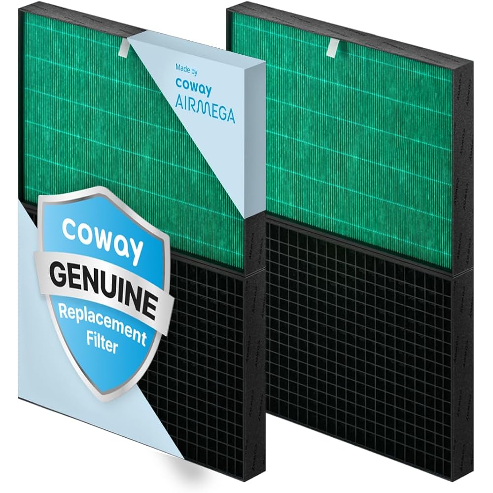 Coway Airmega ProX Air Purifier Replacement Filter Set, Max 2 Green True HEPA and Active Carbon Filter : Home & Kitchen