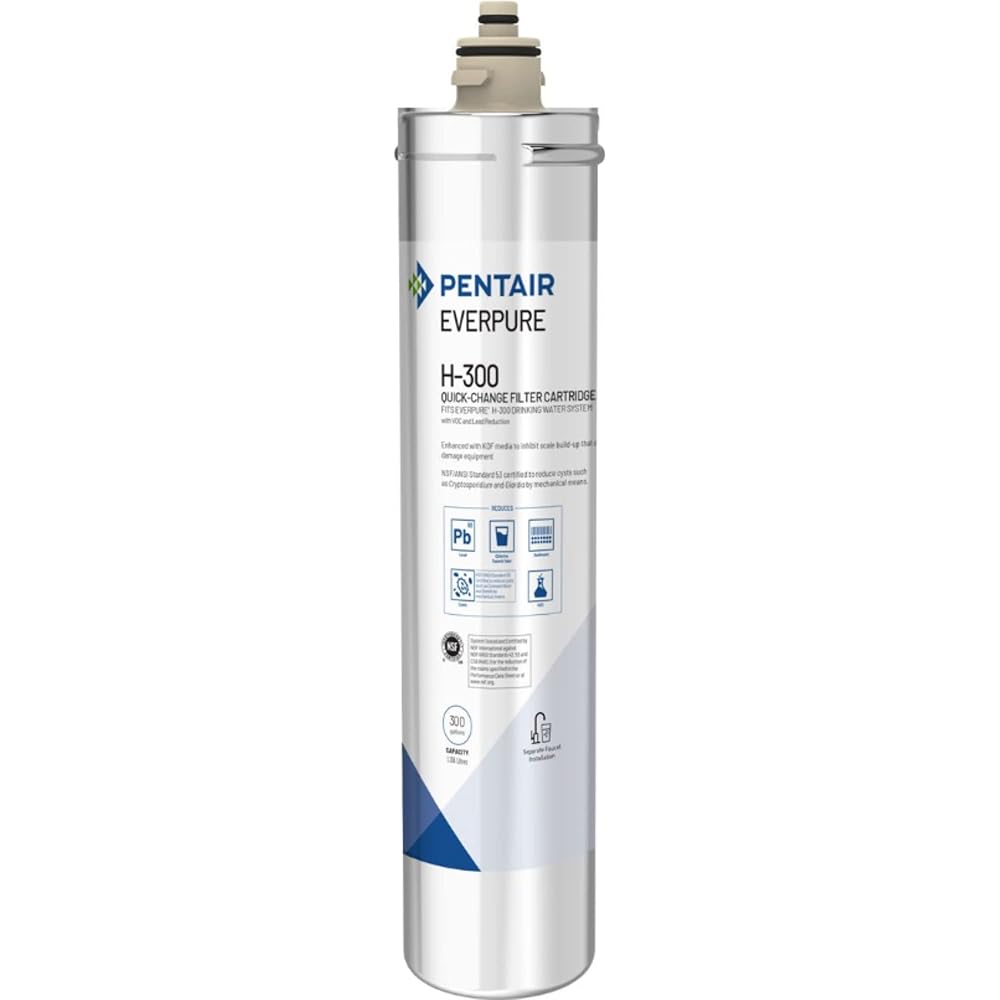 Everpure H-300 Water Filter Replacement Cartridge (EV9270-72 or EV9270-71) : Patio, Lawn & Garden