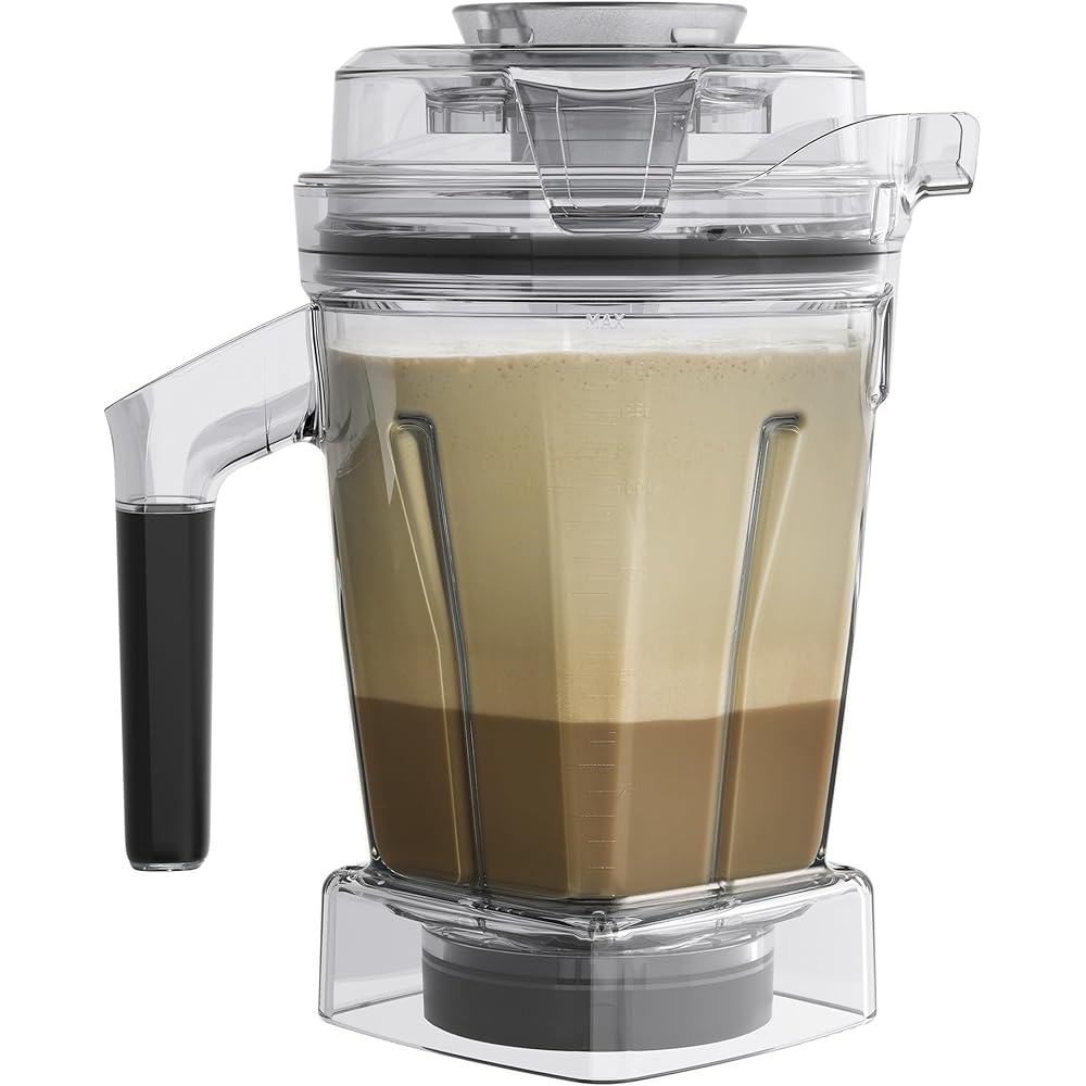 Vitamix Aer Disc Container, 48 oz, BPA-Free, Dishwasher-Safe, Compatible with All Full-Size Vitamix Blenders: Home & Kitchen