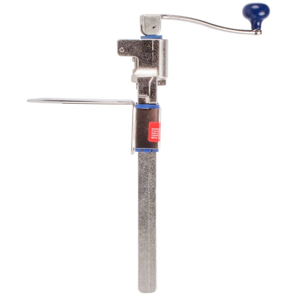 Edlund 11100 Old Reliable #1 Manual Can Opener with Plated Steel Base For Cans Up to 11” Tall : Industrial & Scientific