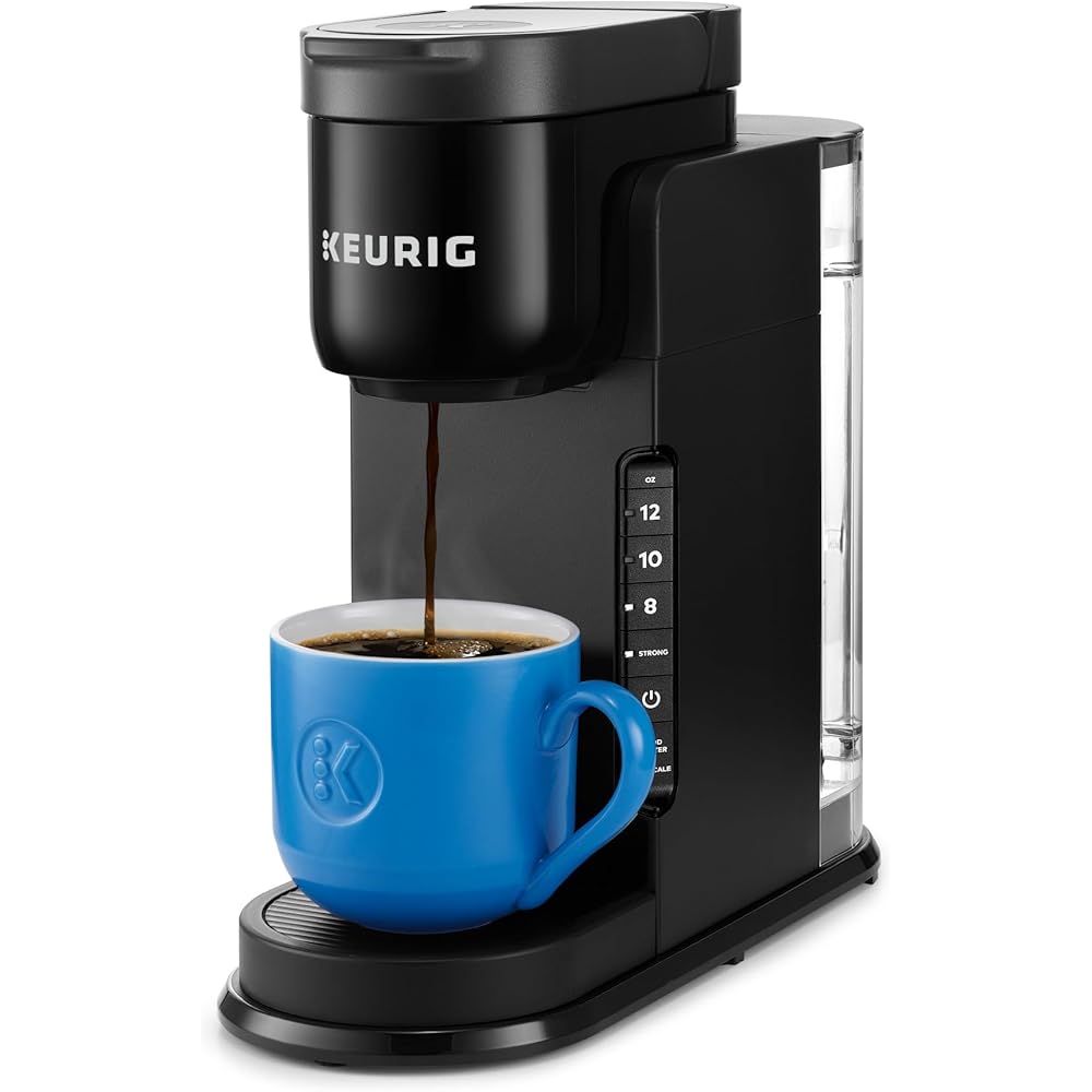 Keurig K-Express Single Serve K-Cup Pod Coffee Maker, 3 Brew Sizes, Strong Button Feature, 42oz Removable Reservoir, Black: Home & Kitchen