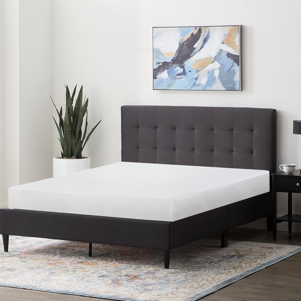 FDW Full Mattress 6 inch Gel Memory Foam Mattress for Cool Sleep & Pressure Relief, Medium Firm Mattresses Fiberglass Free CertiPUR-US Certified/Bed-in-a-Box/Pressure Relieving Full Size : Home & Kitchen