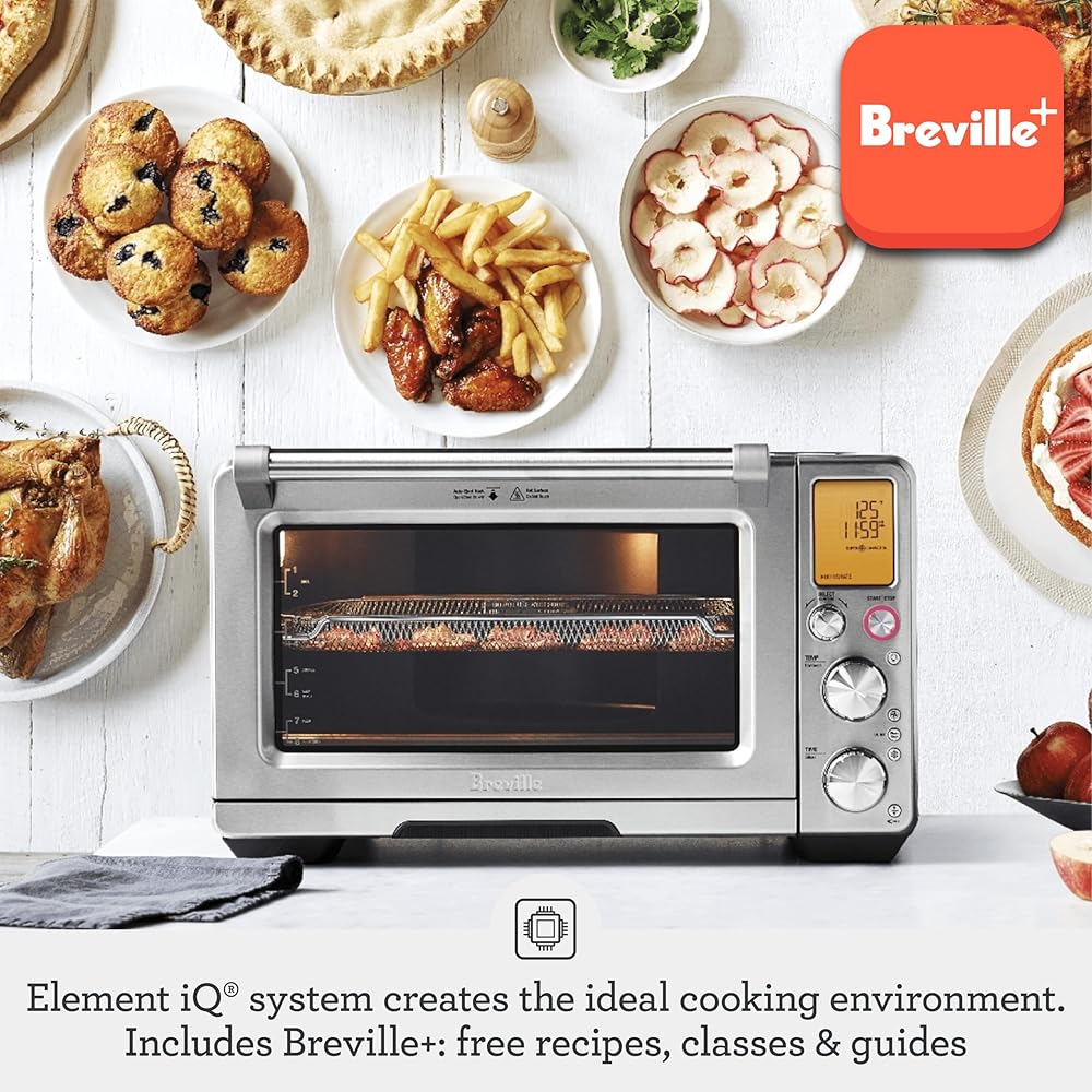 Breville BOV900BSS Smart Oven Air Fryer Pro and Convection Oven, Brushed Stainless Steel : Home & Kitchen