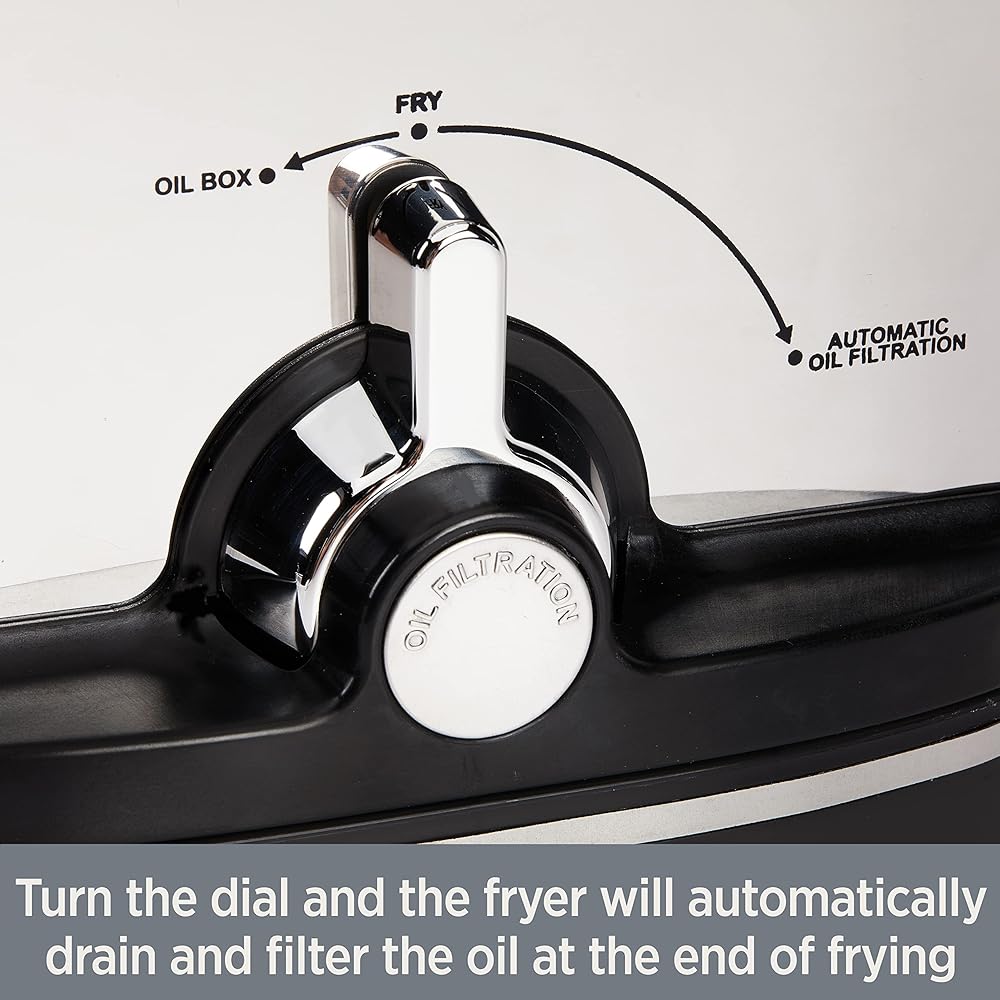 All-Clad Electric Deep Fryer with Basket and Lid, Stainless Steel Deep Fryer for Home Use, 1700W, Dishwasher Safe: Home & Kitchen