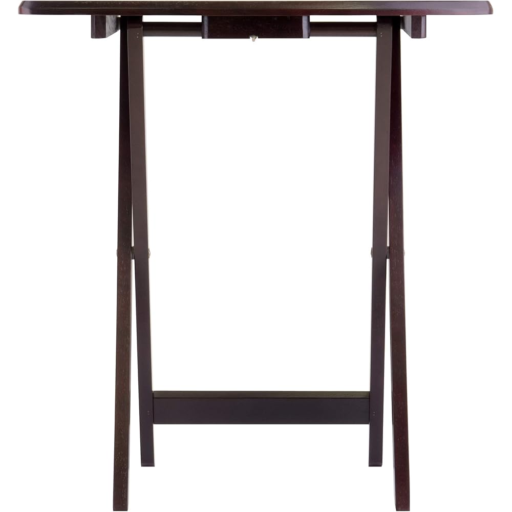 Winsome Dylan Snack Table Set with Stand, for Living Room, 26