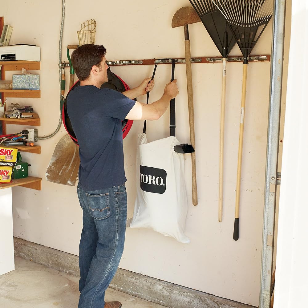 Toro 51621 UltraPlus Leaf Blower Vacuum, Variable-Speed (up to 250 mph) with Metal Impeller, 12 amp,Red : Patio, Lawn & Garden