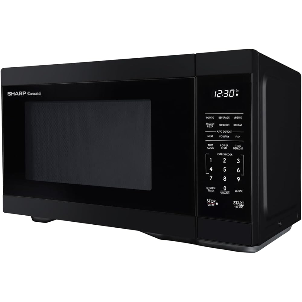 SHARP Countertop Microwave Oven with Removable 12.4