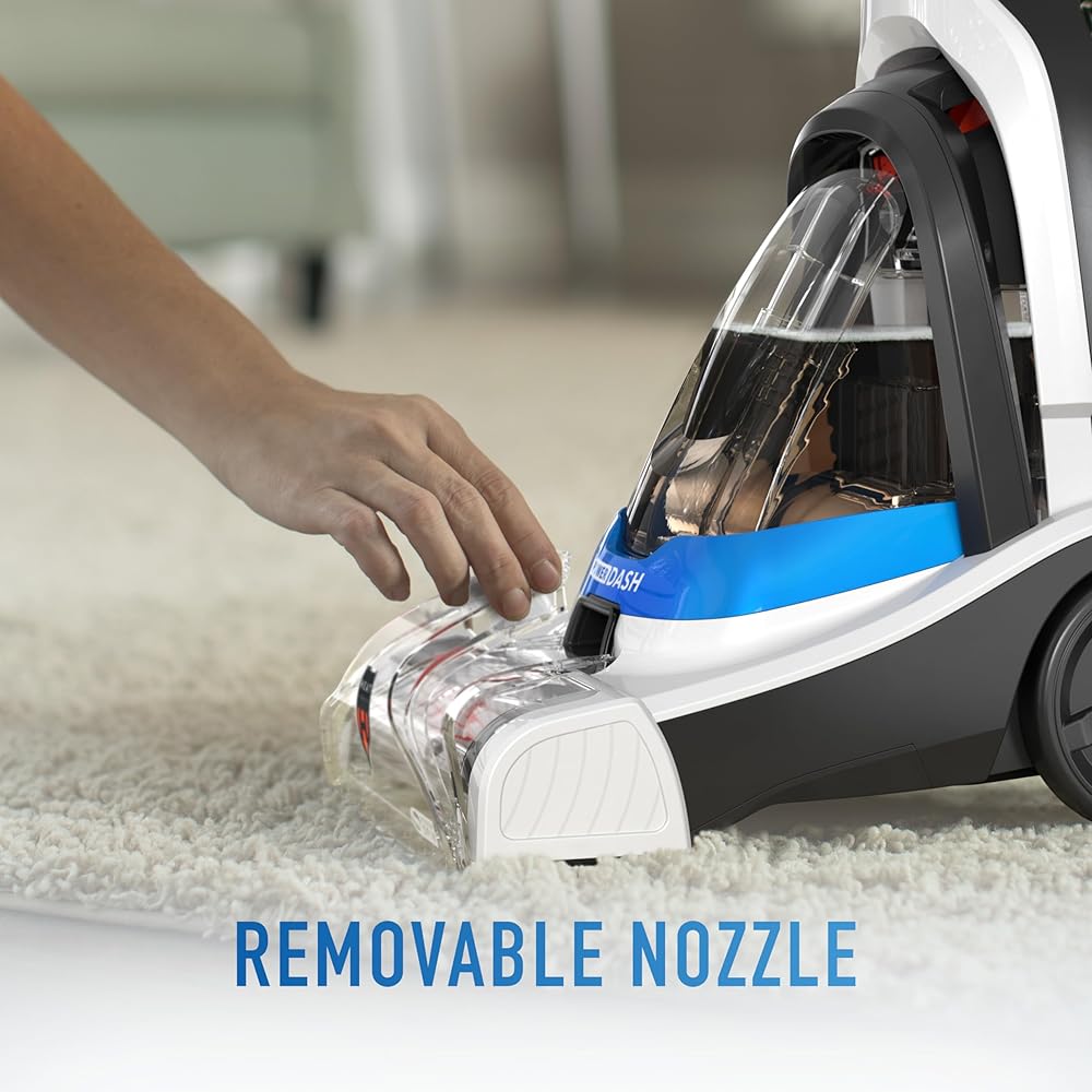 - Hoover PowerDash Pet Compact Carpet Cleaner Machine, Lightweight Shampooer Machine, Pair with a Hoover Carpet Cleaner Solution for a Bright, Refreshed Home