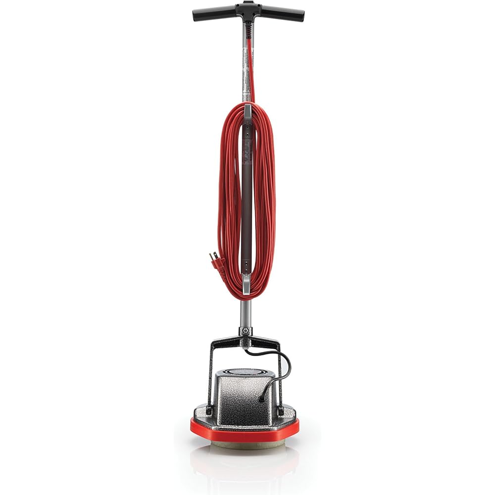 Oreck Commercial Orbiter Hard Floor Cleaner Machine, Multi-Purpose Floor Cleaning, Random Orbital Drive, Wide Cleaning Path, 50-Foot Long Cord, ORB550MC, Gray/Red: Floor Polishing Machines: Industrial & Scientific