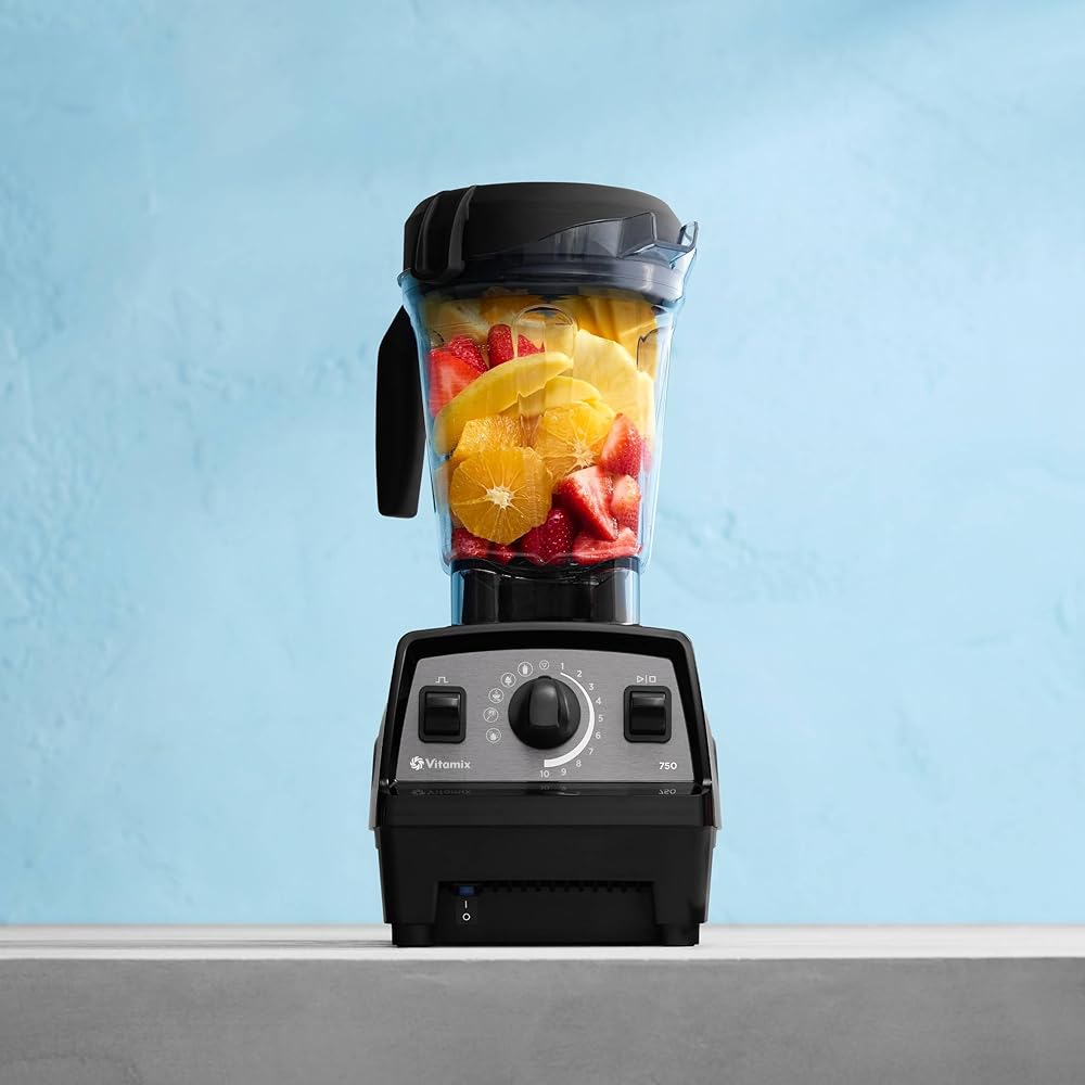 Vitamix Propel Series 750 Blender, Professional Grade Blender, 4 Presets + Self-Cleaning, Smoothie, Frozen Dessert, Soups and Dips, 64-oz Pitcher, Black: Home & Kitchen