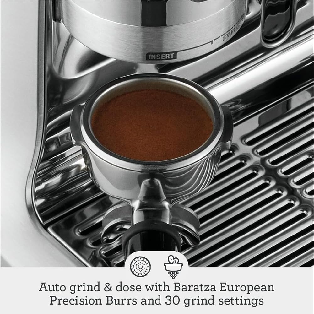 Breville Barista Touch Espresso Machine BES880BSS, Brushed Stainless Steel: Home & Kitchen