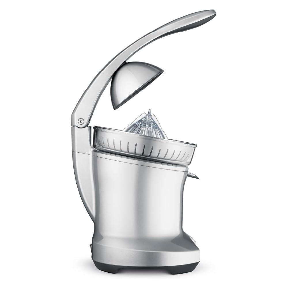 Breville BCP600SIL, Citrus Press Motorized Juicer Machine, Silver: Home & Kitchen