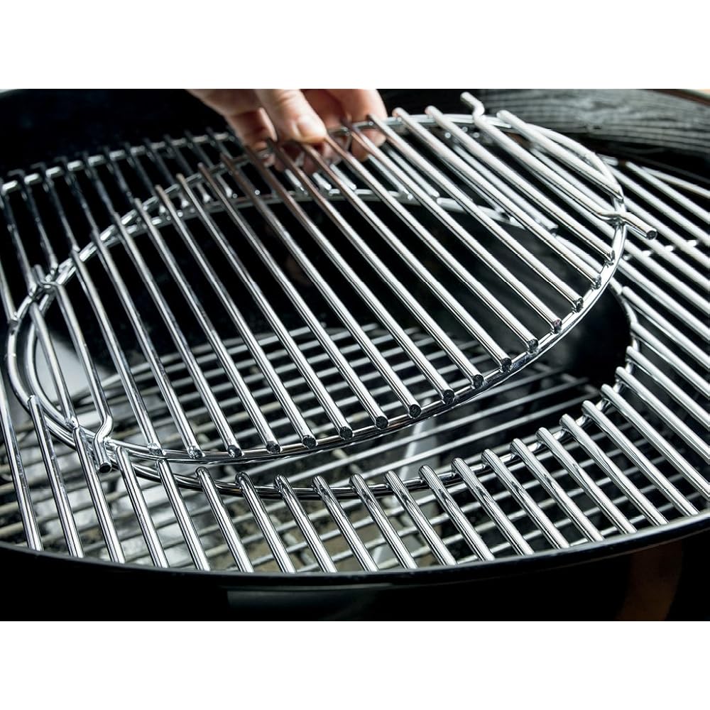 : Weber Master-Touch Charcoal Grill for Outdoor Cooking and Barbecue, 22-Inch, Black : Patio, Lawn & Garden