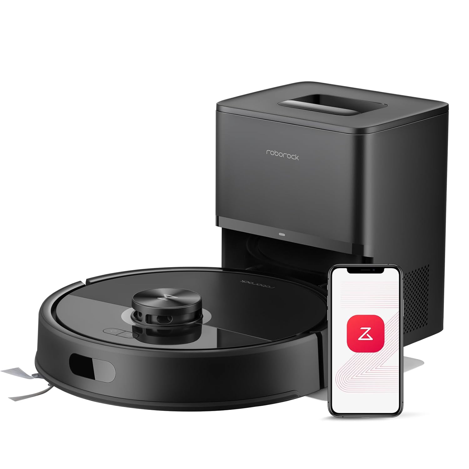 roborock Q7 M5+ Robot Vacuum and Mop, Upgraded from Q5 Max+, 7 Weeks Self-Emptying, 10000Pa Suction, Dual Anti-Tangle System, for Pet Hair & Carpet, PreciSense LiDAR Navigation, App Control, Black : Industrial & Scientific