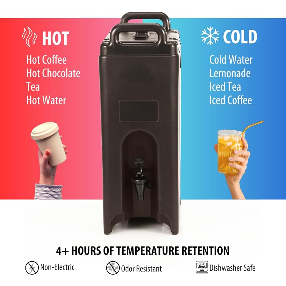 Camtainer 5 Gallon Capacity Black : Home & Kitchen