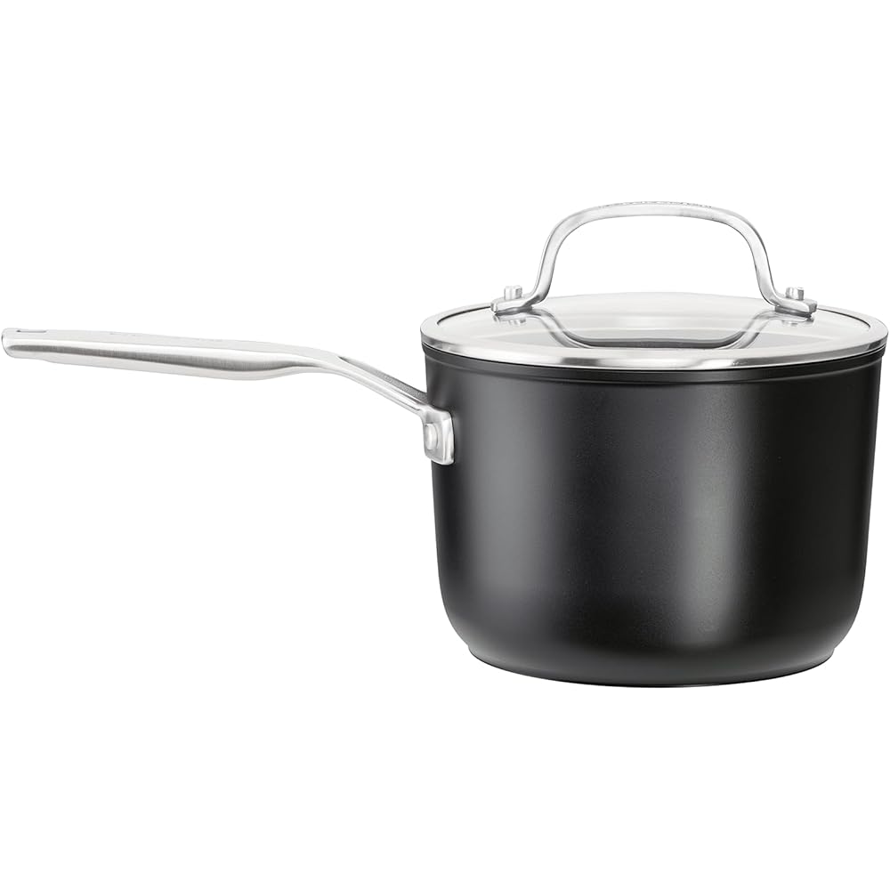 KitchenAid Hard Anodized Induction Nonstick Cookware Pots and Pans Set, 10 Piece, Matte Black: Home & Kitchen