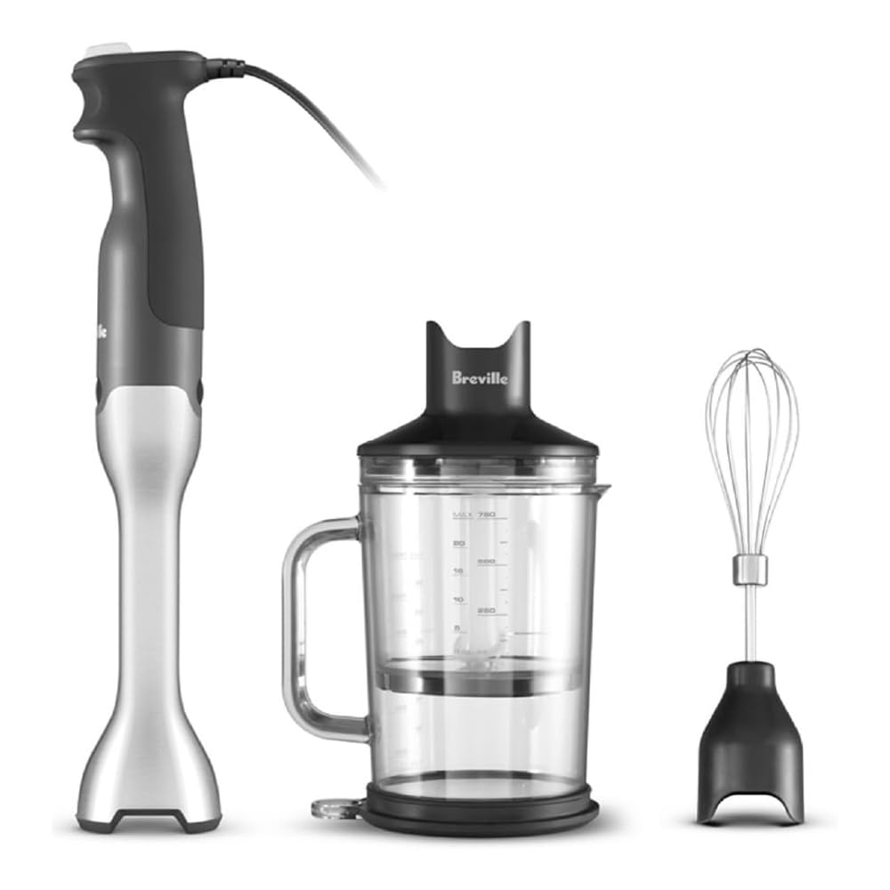 Breville BSB510XL Control Grip Immersion Blender, Brushed Stainless Steel: Electric Hand Blenders: Home & Kitchen