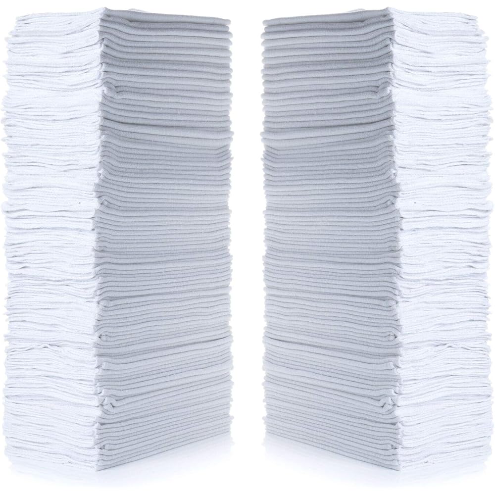 Simpli-Magic 79170 Shop Towels, White, 500 Pack : Health & Household