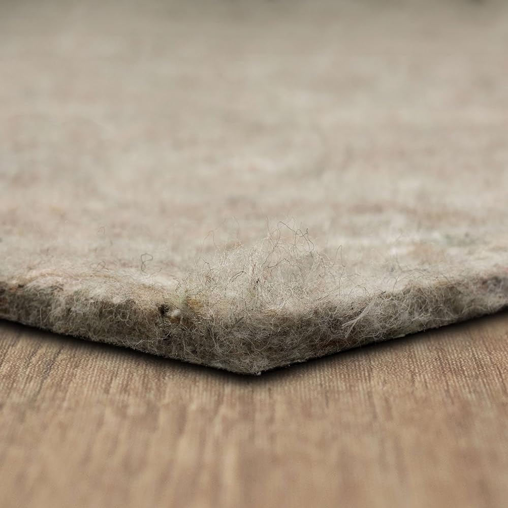Mohawk Home 9' x 12' ,1/2 Inch Rug Pad 100% Felt Protective Cushion, Premium Comfort Underfoot – Safe for All Floors