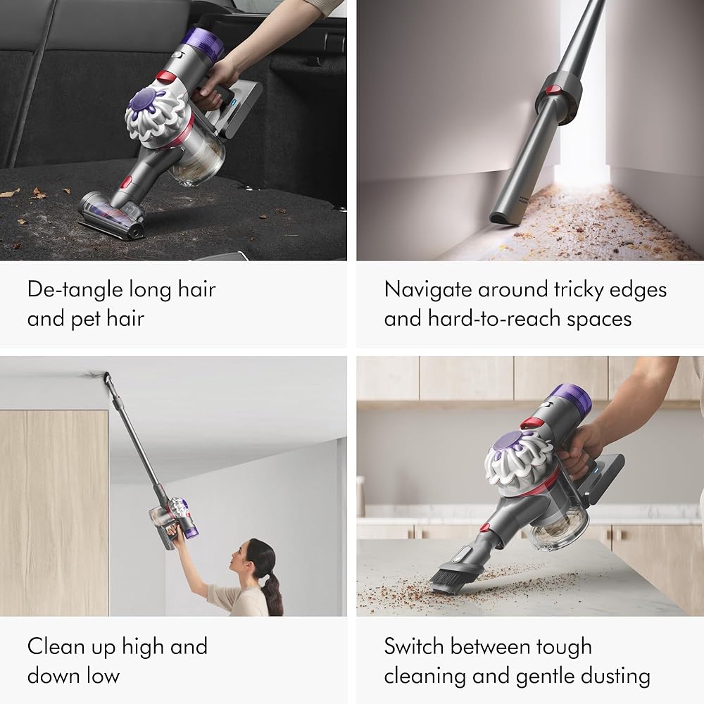 - Dyson V8 Extra Cordless Vacuum Cleaner