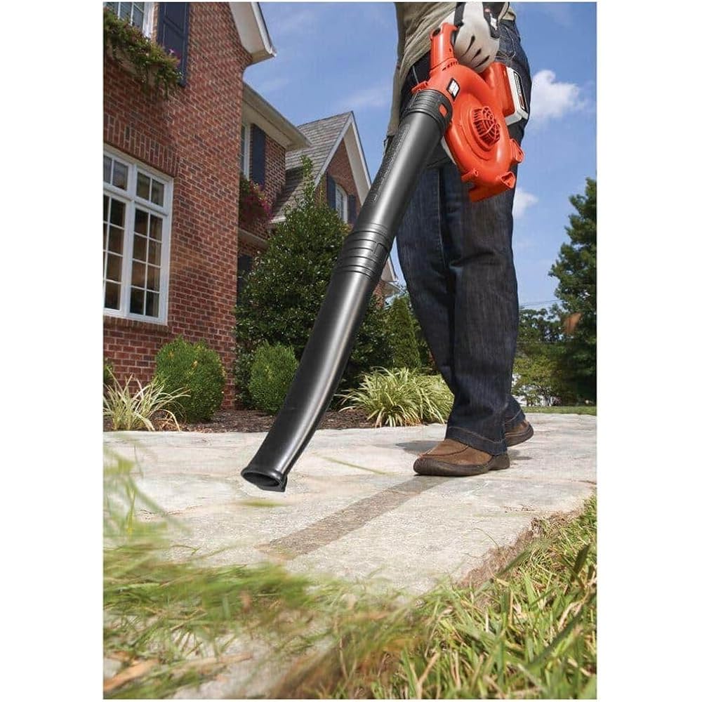 : BLACK+DECKER 40V MAX Cordless Battery Operated Leaf Blower, Hard Surface Sweeper, Variable Speed Up to 120 MPH, Battery and Charger Included (LSW36) : Lawn And Garden Blower Vacs : Home & Kitchen
