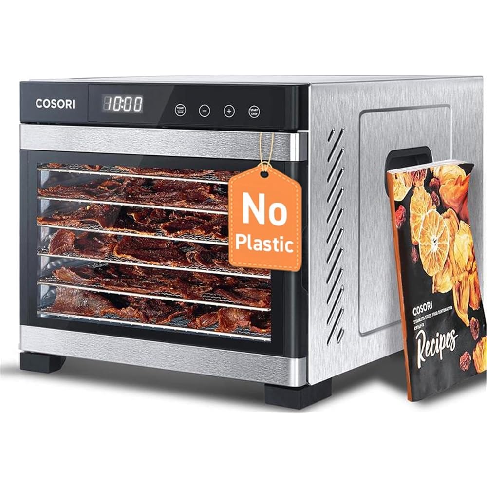 COSORI Food Dehydrator, Bigger Than 7 Trays With Large 6.5