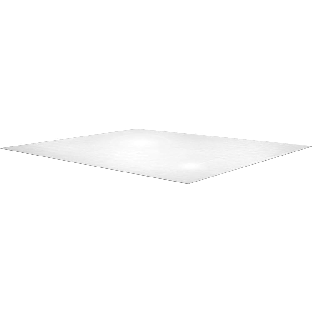 : FloorTex 1115015023ER Floor Protection Chairmat, XXL, 60-Inch x60-Inch, Clear : Office Products