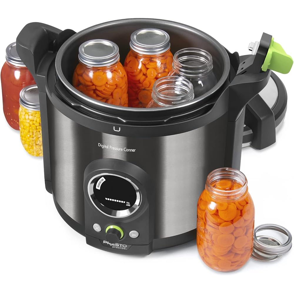12 Qt Stainless steel Electric Pressure Canner: Home & Kitchen