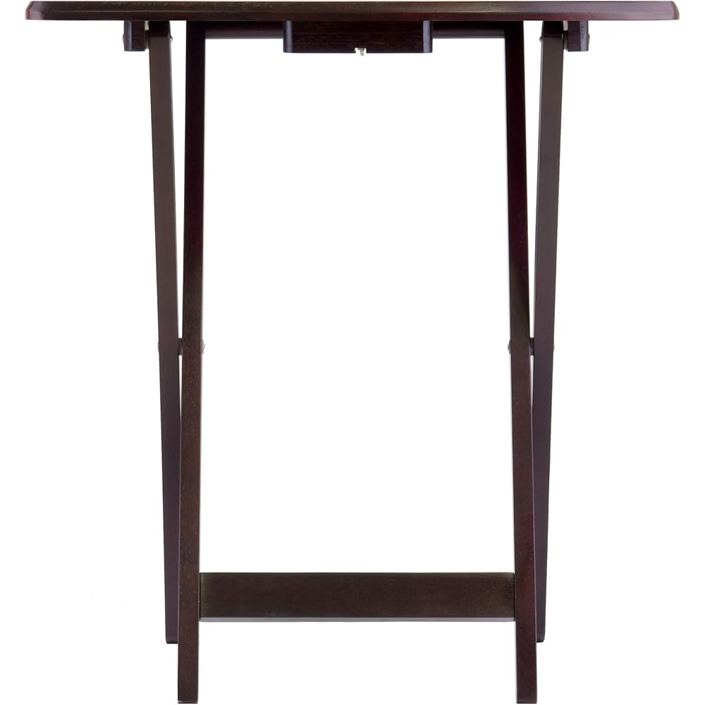 Winsome Dylan Snack Table Set with Stand, for Living Room, 26