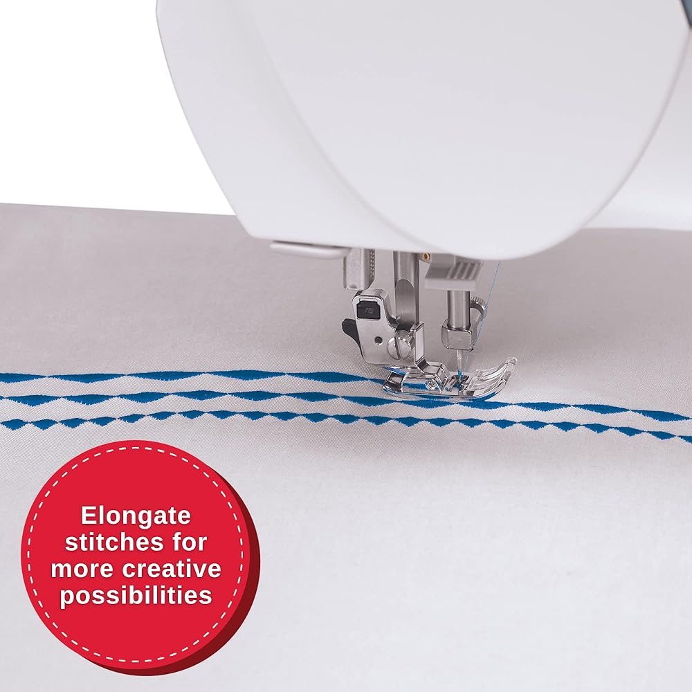 SINGER Quantum Stylist 9960 Computerized Sewing & Quilting Machine with Extension Table, Hard Case & Accessories | 600 Stitches, Lettering, LED Light, 1-Step Buttonhole & High-End Touch Controls