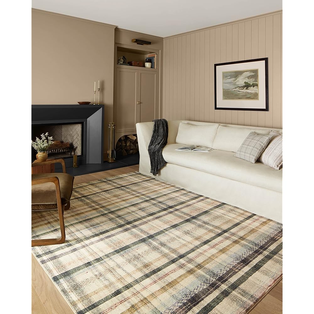Loloi Chris Loves Julia Humphrey Collection HUM-02 Ivory/Multi 7'-3'' x 9'-3'' .38