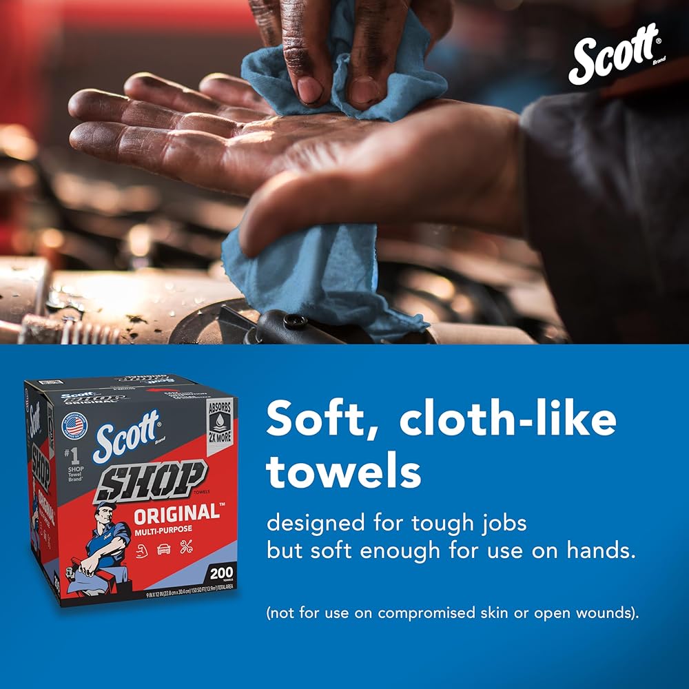 Scott Shop Original Blue Towels (75190), 9