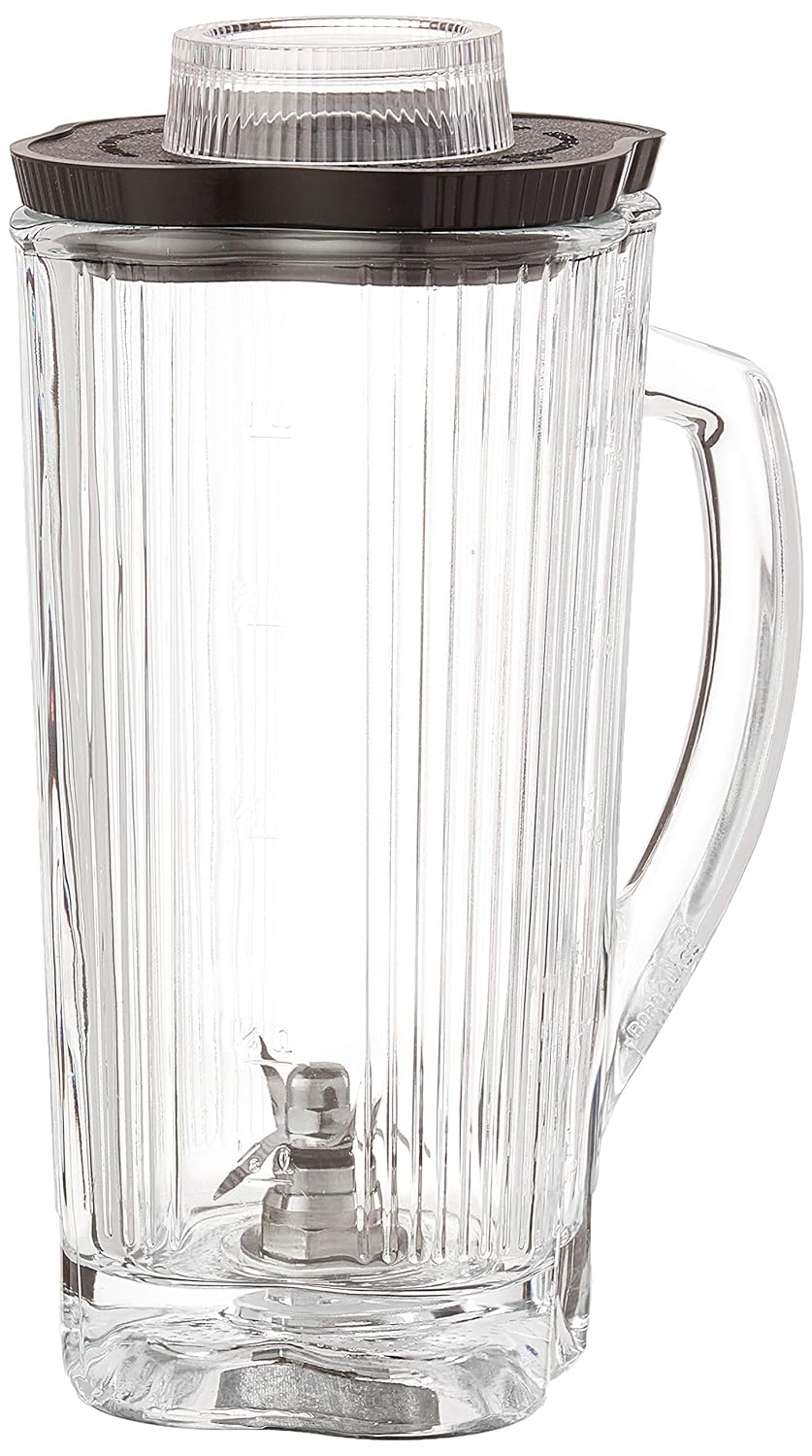 Waring Commercial CAC34 Complete Glass Container with Blade and Lid, 40-Ounce : Home & Kitchen