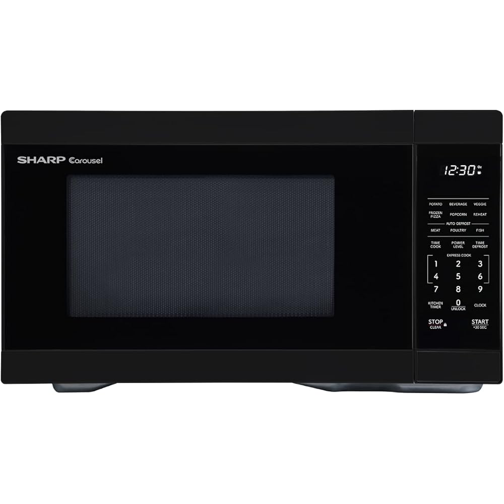 SHARP Countertop Microwave Oven with Removable 12.4