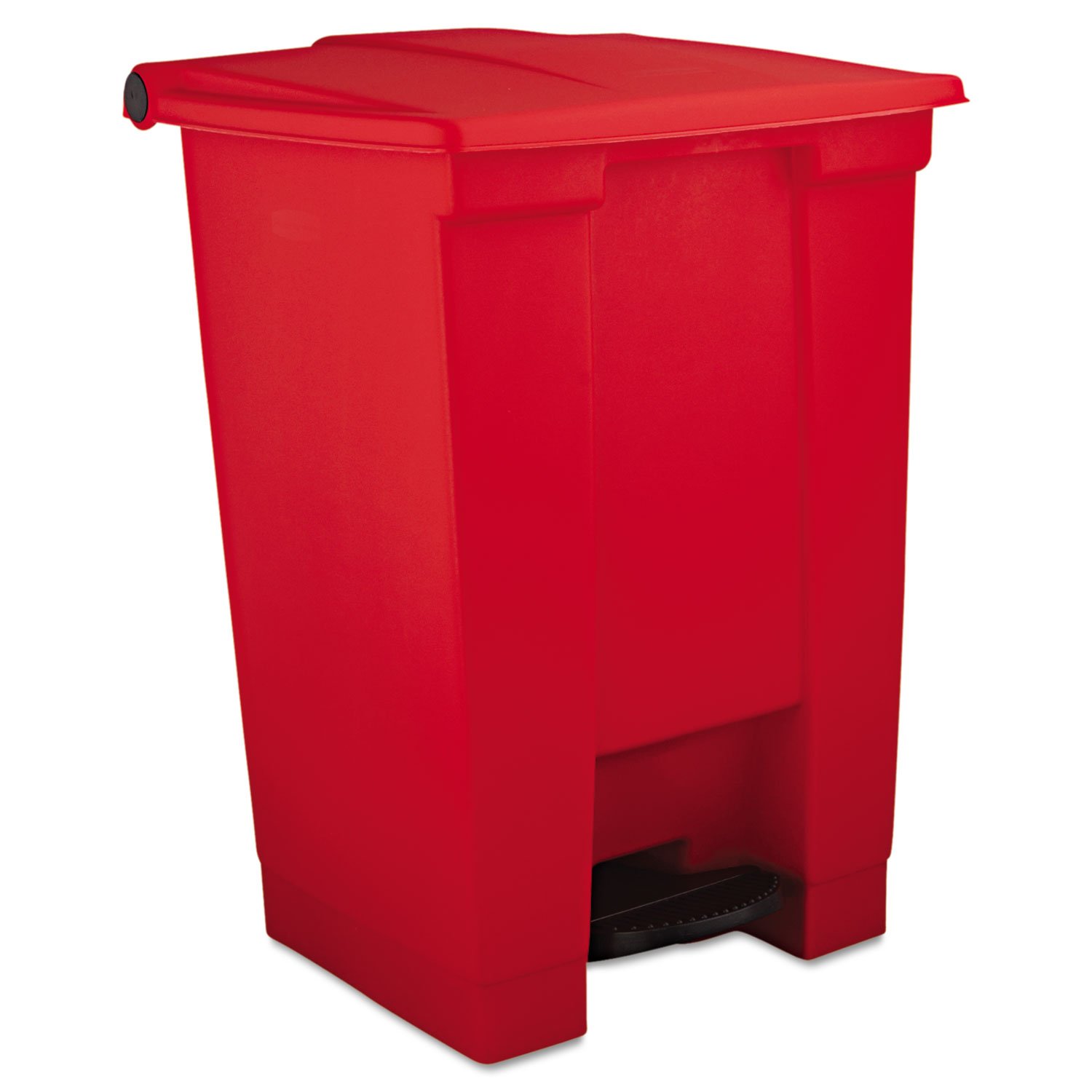 Rubbermaid Commercial Products Legacy Step-On Trash Can/Container, 12-Gallon, Red, Hands-Free Sanitary Use Garbage Can for Medical Waste in Hospitals/Lab/Emergency/Patient Rooms: Waste Bins: Industrial & Scientific