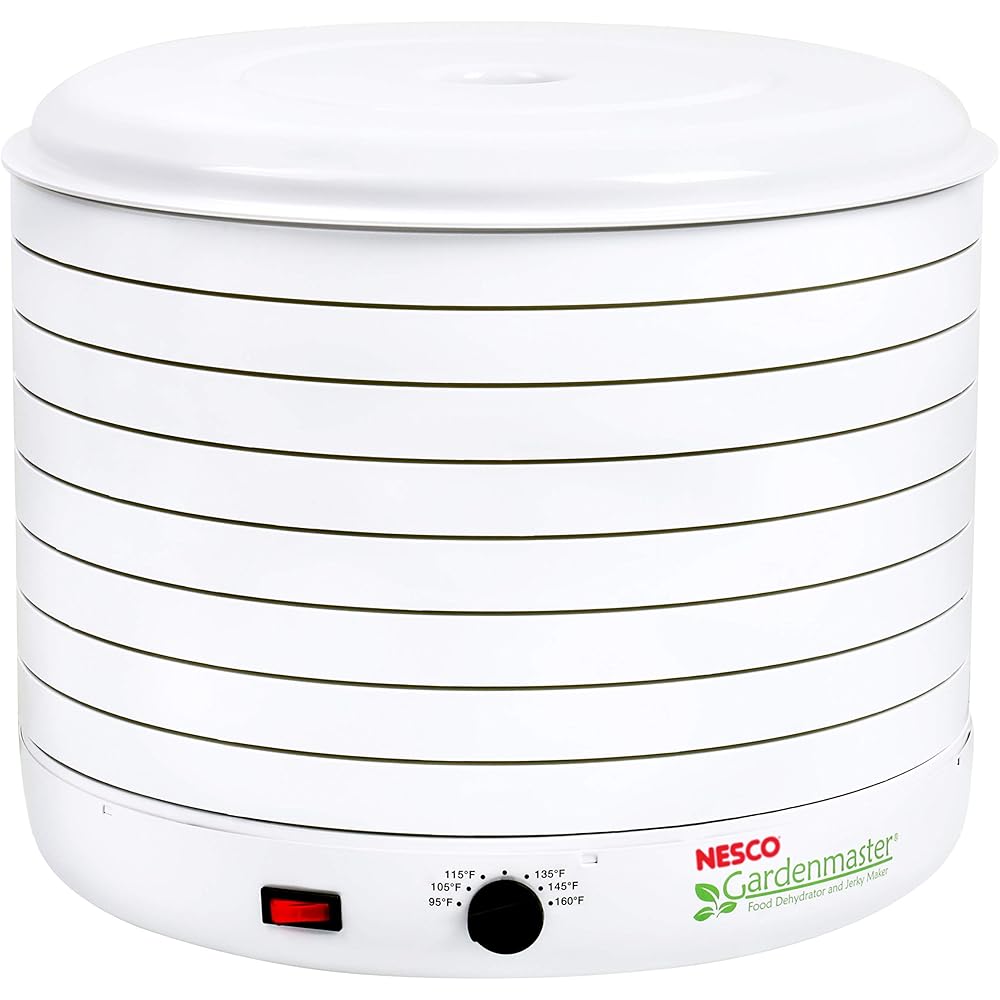 NESCO Gardenmaster Pro Food Dehydrator, 8 Trays, White: Home & Kitchen