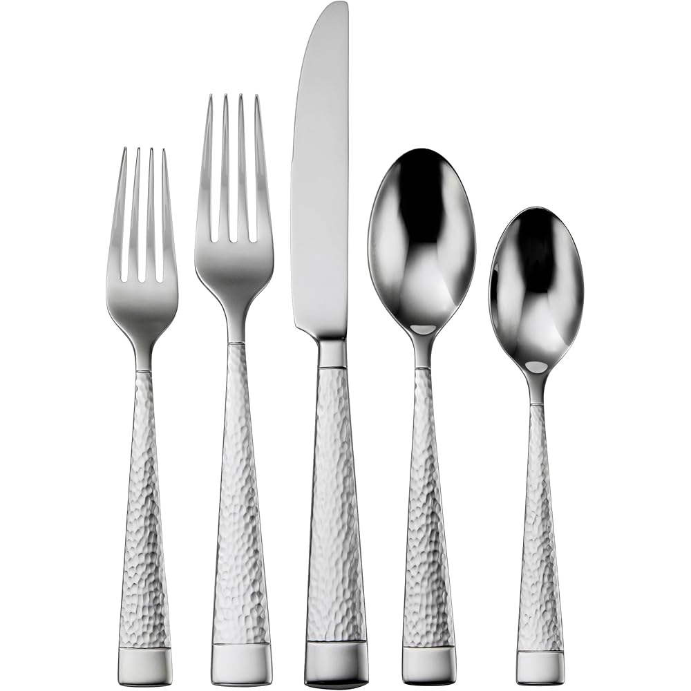 | Oneida Sambre 65-Piece Flatware Set, Service for 12: Silverware: Serving Sets