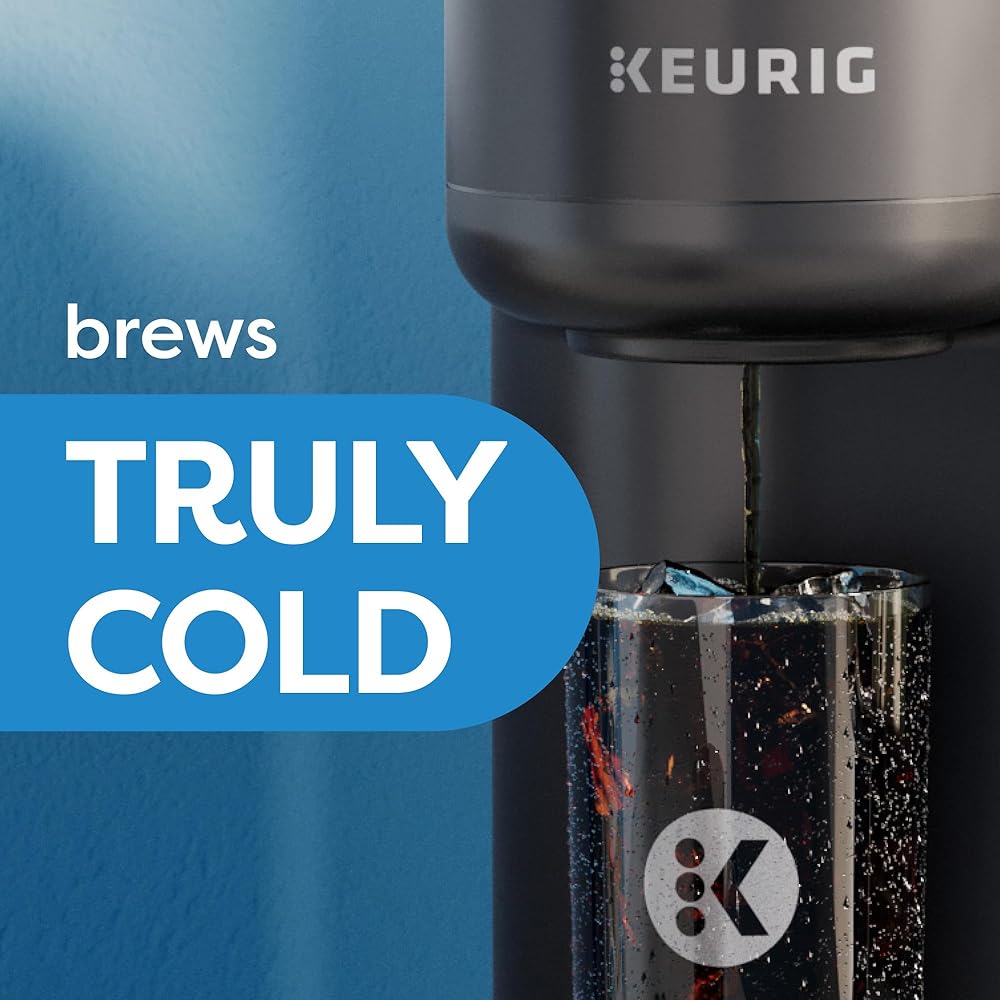 Keurig K-Brew+Chill Iced or Hot Single-Serve K-Cup Coffee Maker with MultiStream and QuickChill Technology, 70oz. Removable Reservoir: Home & Kitchen